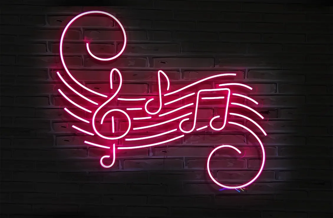 Özel tasarım LED neon uygulamaları.